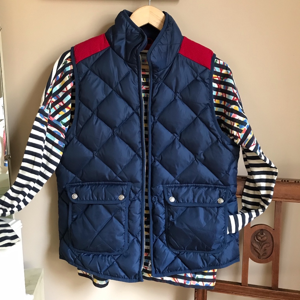 ❤️ Preppy Quilted Down Vest